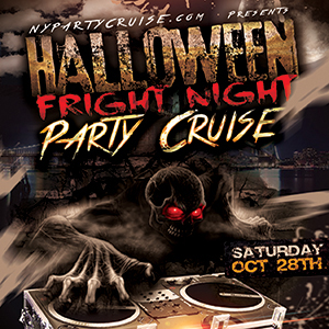 "Halloween Fright Night Midnight Cruise" 10/28/23 - NYPartyCruise.com