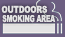 Outdoor Smoking Area