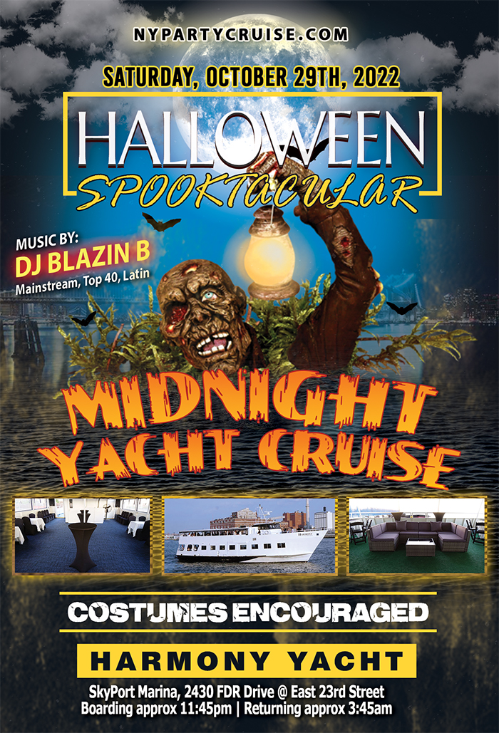 Halloween Spooktacular Midnight Cruise NYPartyCruise