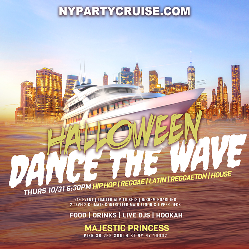 Halloween Dance the Wave Cruise 10/31/24 - NYPartyCruise.com